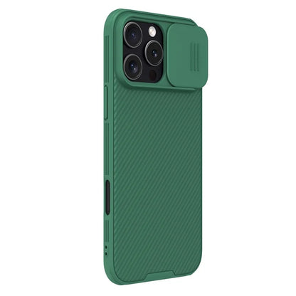 NILLKIN Camshield Pro Series for iPhone 16 Pro Max Case PC+TPU Slide Camera Lid Phone Cover