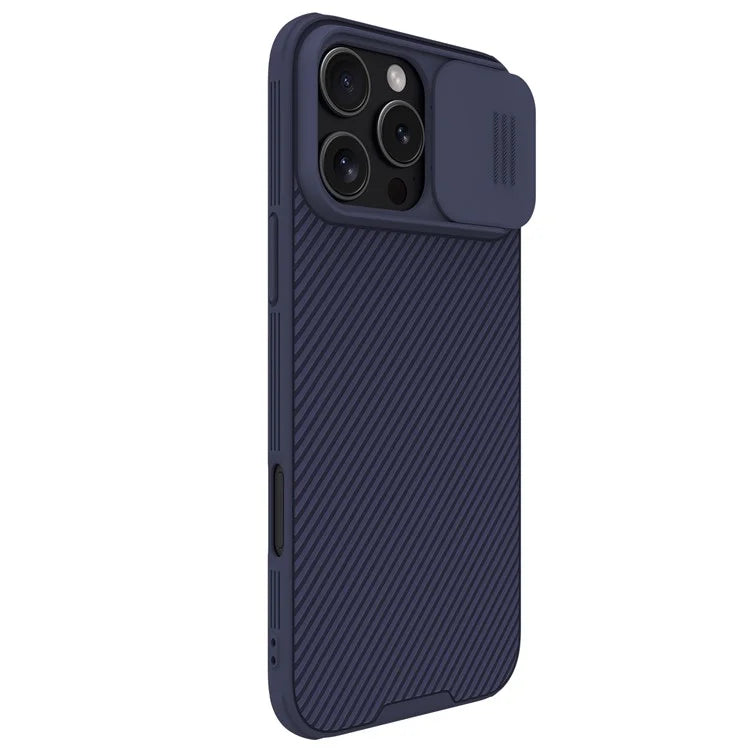 NILLKIN Camshield Pro Series for iPhone 16 Pro Max Case PC+TPU Slide Camera Lid Phone Cover