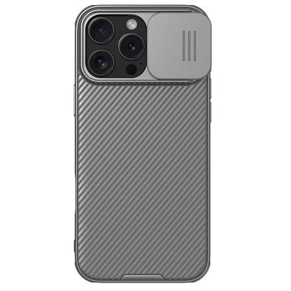 NILLKIN Camshield Pro Series for iPhone 16 Pro Max Case PC+TPU Slide Camera Lid Phone Cover