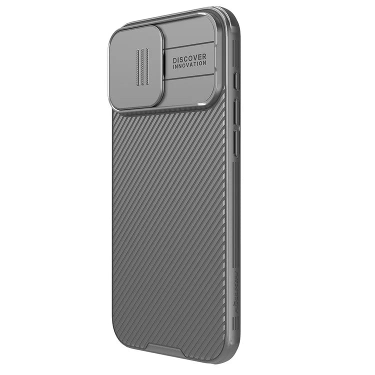 NILLKIN Camshield Pro Series for iPhone 16 Pro Max Case PC+TPU Slide Camera Lid Phone Cover