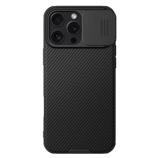 NILLKIN Camshield Pro for iPhone 16 Pro Max Case Compatible with MagSafe TPU+PC Phone Cover with Slider Camera
