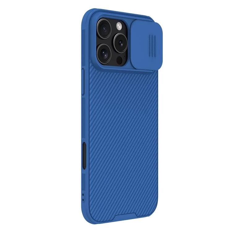 NILLKIN Camshield Pro for iPhone 16 Pro Max Case Compatible with MagSafe TPU+PC Phone Cover with Slider Camera