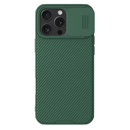NILLKIN Camshield Pro for iPhone 16 Pro Max Case Compatible with MagSafe TPU+PC Phone Cover with Slider Camera