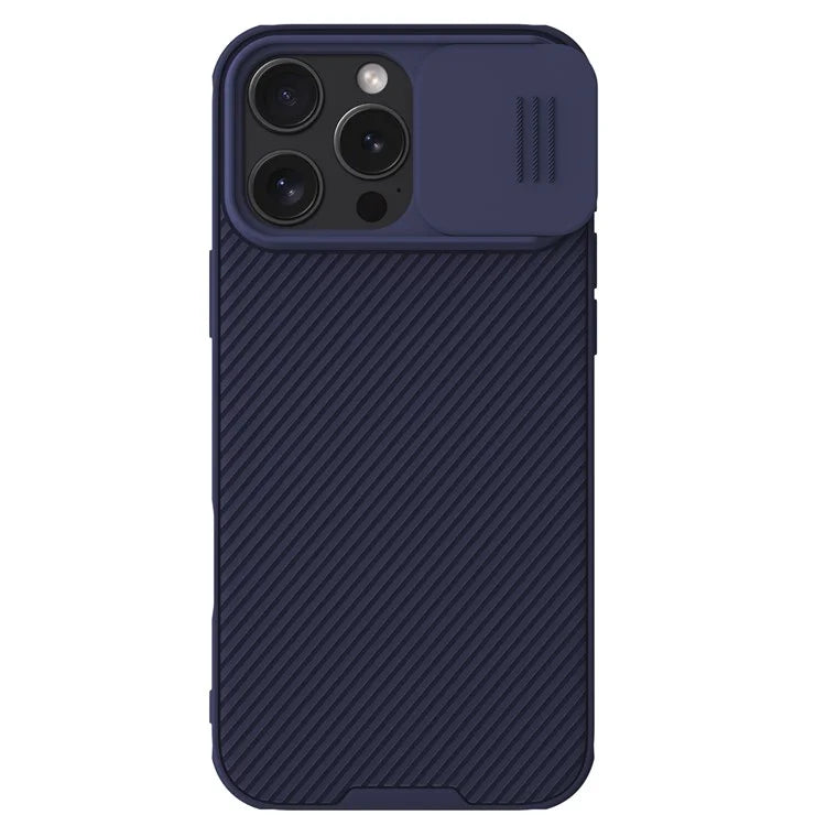 NILLKIN Camshield Pro for iPhone 16 Pro Max Case Compatible with MagSafe TPU+PC Phone Cover with Slider Camera