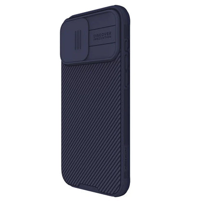 NILLKIN Camshield Pro for iPhone 16 Pro Max Case Compatible with MagSafe TPU+PC Phone Cover with Slider Camera