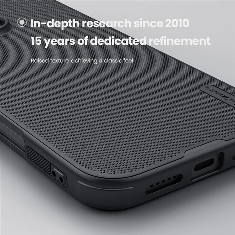 NILLKIN Frosted Shield Pro for iPhone 16 Pro Max Case Compatible with MagSafe PC+TPU Phone Cover