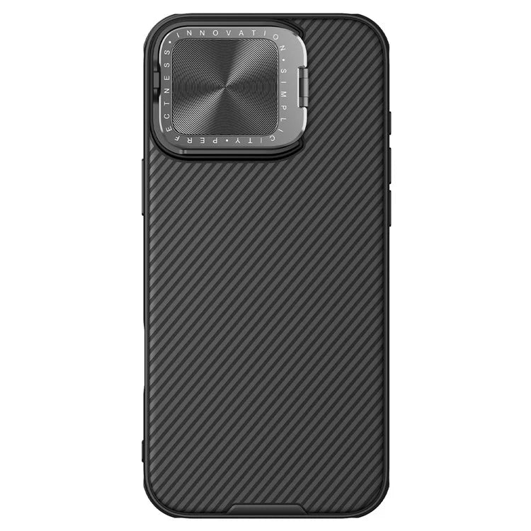 NILLKIN Camshield Prop Magnetic Series for iPhone 16 Pro Max Case Compatible with MagSafe PC+TPU Phone Cover with Camera Cover