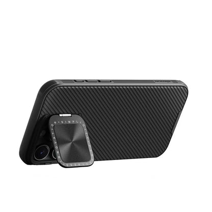 NILLKIN Camshield Prop Magnetic Series for iPhone 16 Pro Max Case Compatible with MagSafe PC+TPU Phone Cover with Camera Cover
