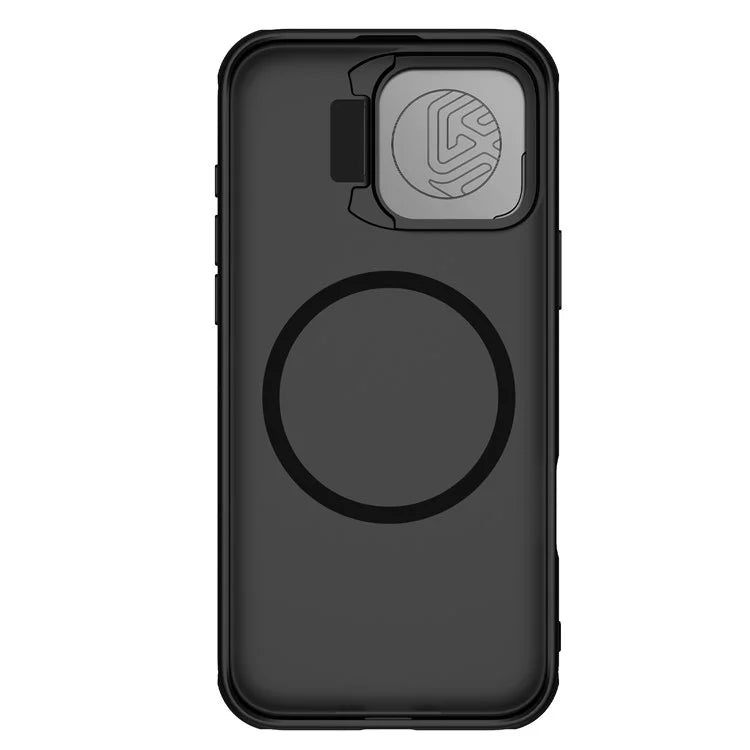 NILLKIN Camshield Prop Magnetic Series for iPhone 16 Pro Max Case Compatible with MagSafe PC+TPU Phone Cover with Camera Cover