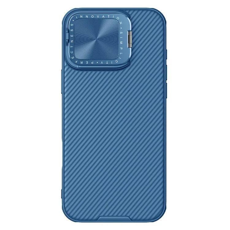 NILLKIN Camshield Prop Magnetic Series for iPhone 16 Pro Max Case Compatible with MagSafe PC+TPU Phone Cover with Camera Cover