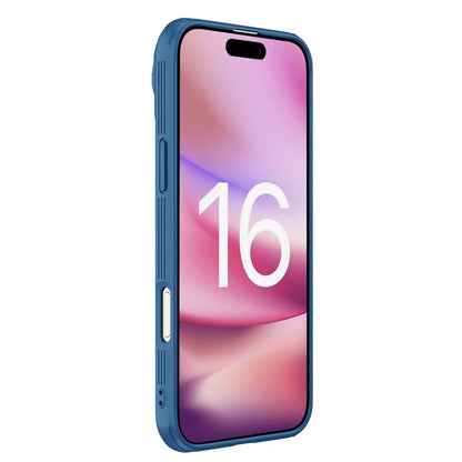 NILLKIN Camshield Prop Magnetic Series for iPhone 16 Pro Max Case Compatible with MagSafe PC+TPU Phone Cover with Camera Cover