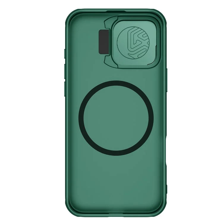 NILLKIN Camshield Prop Magnetic Series for iPhone 16 Pro Max Case Compatible with MagSafe PC+TPU Phone Cover with Camera Cover
