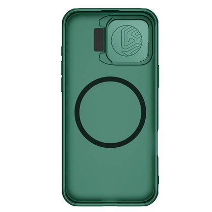 NILLKIN Camshield Prop Magnetic Series for iPhone 16 Pro Max Case Compatible with MagSafe PC+TPU Phone Cover with Camera Cover