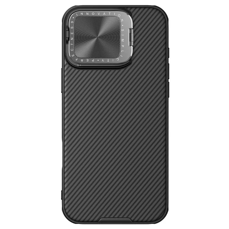 NILLKIN Camshield Prop Series for iPhone 16 Pro Max Case Slide Camera Protection PC + TPU Phone Cover