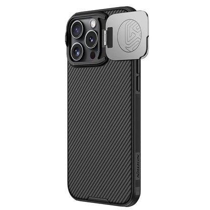 NILLKIN Camshield Prop Series for iPhone 16 Pro Max Case Slide Camera Protection PC + TPU Phone Cover