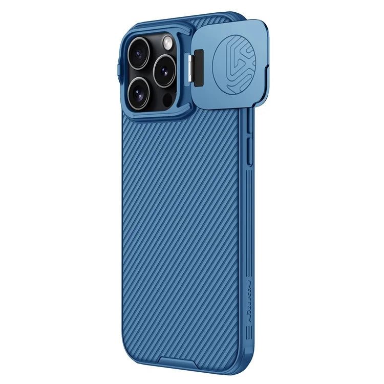 NILLKIN Camshield Prop Series for iPhone 16 Pro Max Case Slide Camera Protection PC + TPU Phone Cover
