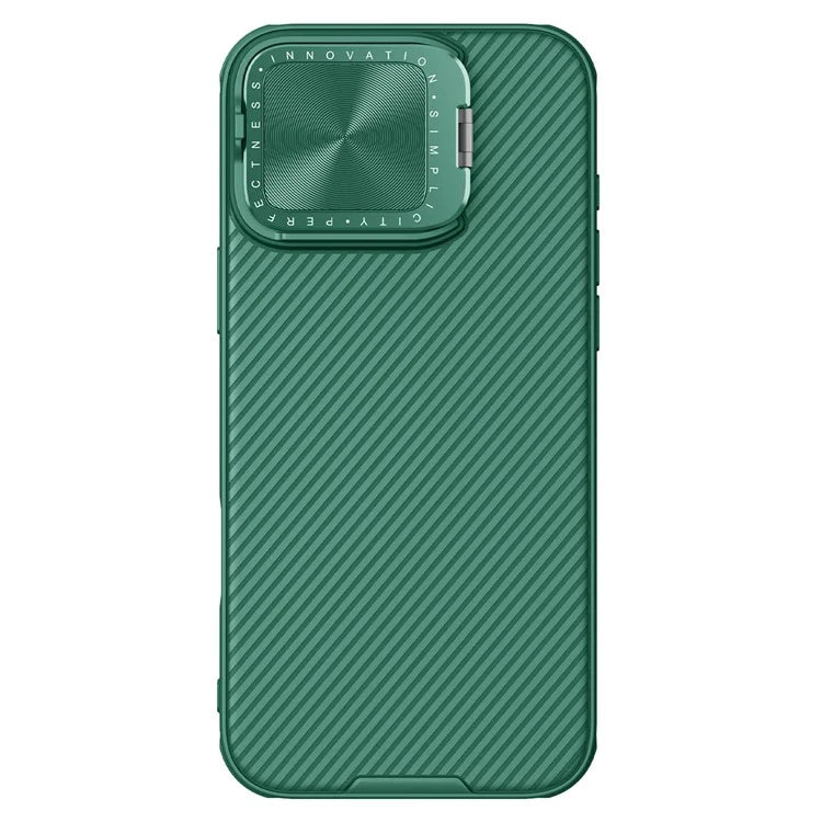 NILLKIN Camshield Prop Series for iPhone 16 Pro Max Case Slide Camera Protection PC + TPU Phone Cover