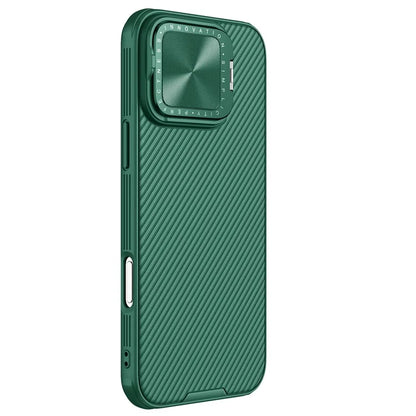 NILLKIN Camshield Prop Series for iPhone 16 Pro Max Case Slide Camera Protection PC + TPU Phone Cover
