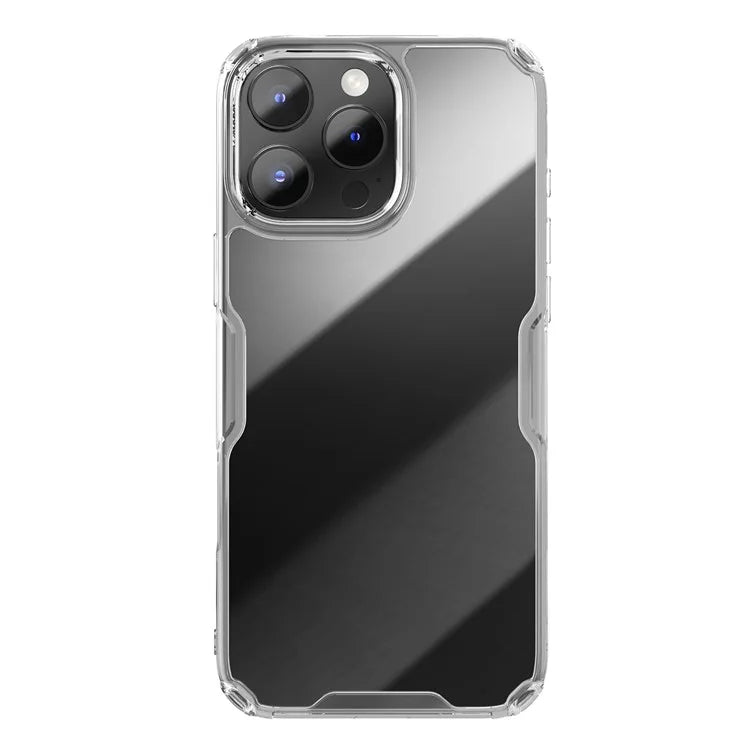NILLKIN Nature Pro Series for iPhone 16 Pro	Clear Case PC+TPU Phone Back Cover