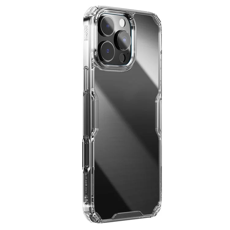 NILLKIN Nature Pro Series for iPhone 16 Pro	Clear Case PC+TPU Phone Back Cover