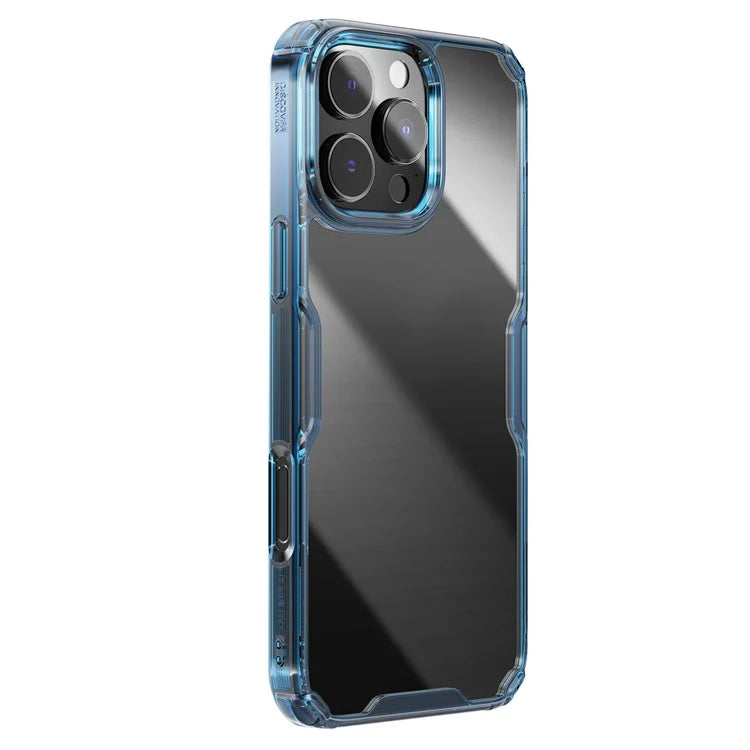NILLKIN Nature Pro Series for iPhone 16 Pro	Clear Case PC+TPU Phone Back Cover