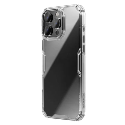 NILLKIN Nature Pro Series for iPhone 16 Pro Max Clear Case PC+TPU Phone Back Cover