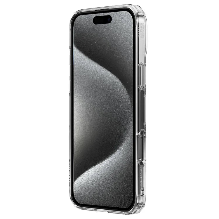NILLKIN Nature Pro Series for iPhone 16 Pro Max Clear Case PC+TPU Phone Back Cover