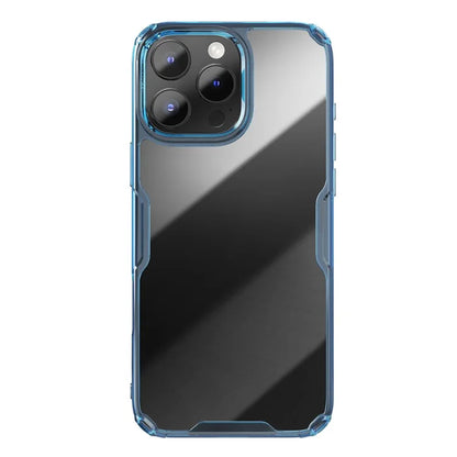 NILLKIN Nature Pro Series for iPhone 16 Pro Max Clear Case PC+TPU Phone Back Cover