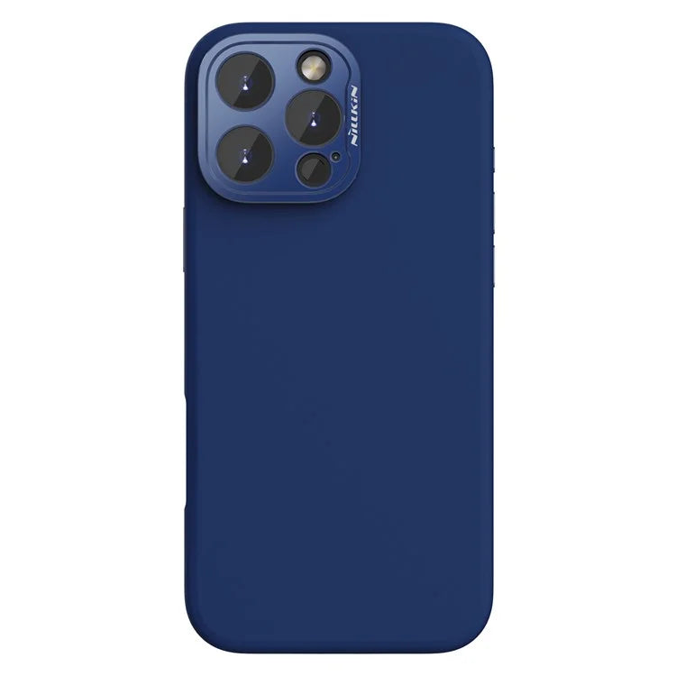 NILLKIN Lenswing Prop For iPhone 16 Pro Max Case Compatible with MagSafe Camera Lens Frame Kickstand Soft Silicone Phone Cover