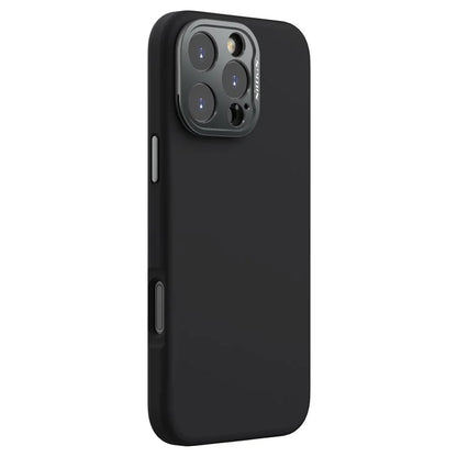 NILLKIN Lenswing Prop For iPhone 16 Pro Max Case Compatible with MagSafe Camera Lens Frame Kickstand Soft Silicone Phone Cover