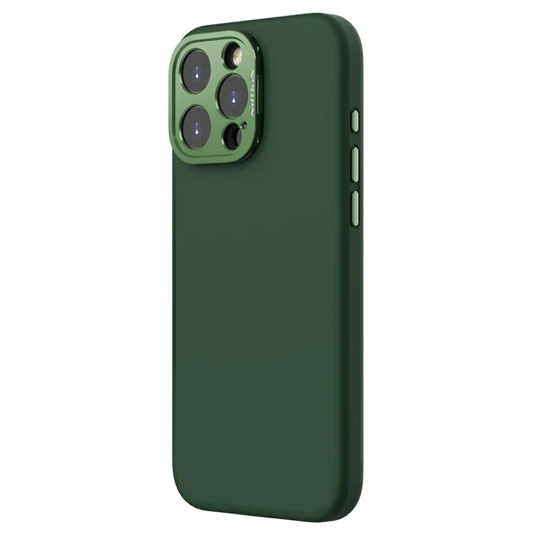 NILLKIN Lenswing Prop For iPhone 16 Pro Max Case Compatible with MagSafe Camera Lens Frame Kickstand Soft Silicone Phone Cover
