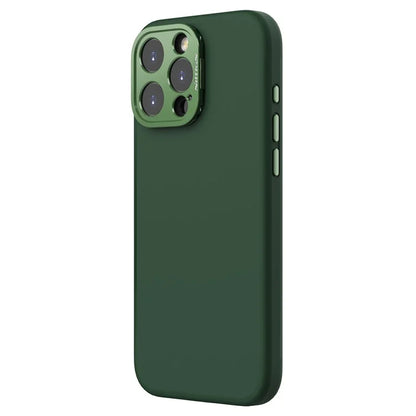NILLKIN Lenswing Prop For iPhone 16 Pro Max Case Compatible with MagSafe Camera Lens Frame Kickstand Soft Silicone Phone Cover