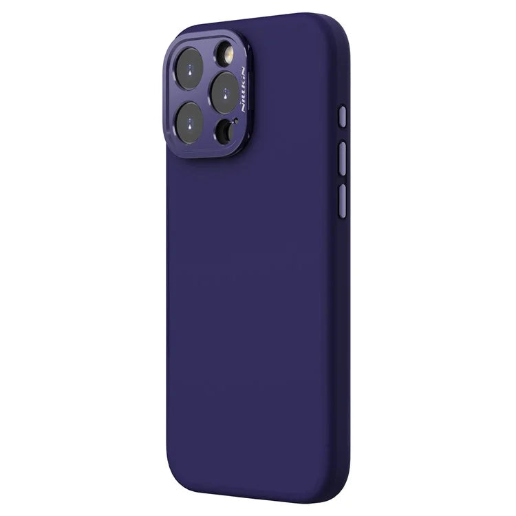 NILLKIN Lenswing Prop For iPhone 16 Pro Max Case Compatible with MagSafe Camera Lens Frame Kickstand Soft Silicone Phone Cover