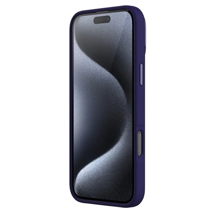 NILLKIN Lenswing Prop For iPhone 16 Pro Max Case Compatible with MagSafe Camera Lens Frame Kickstand Soft Silicone Phone Cover