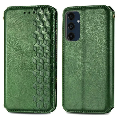 For Samsung Galaxy S24 FE Case Rhombus Imprint PU Leather Wallet Phone Cover