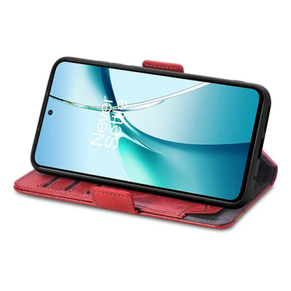 CASENEO 002 Series For Samsung Galaxy S24 FE Case Stand Wallet Splicing PU Leather Cover