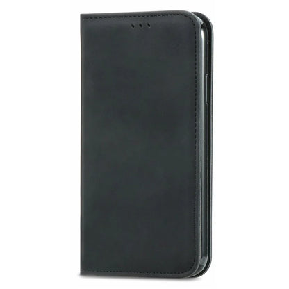 For Samsung Galaxy S24 FE Case Skin Touch Feeling Leather Wallet Phone Cover Magnetic Absorption