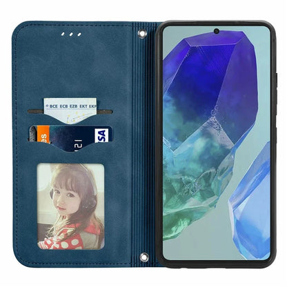 For Samsung Galaxy S24 FE Case Skin Touch Feeling Leather Wallet Phone Cover Magnetic Absorption