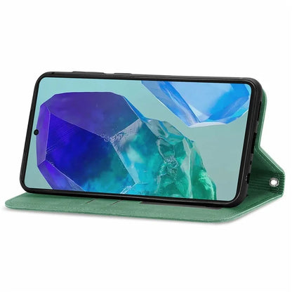 For Samsung Galaxy S24 FE Case Skin Touch Feeling Leather Wallet Phone Cover Magnetic Absorption