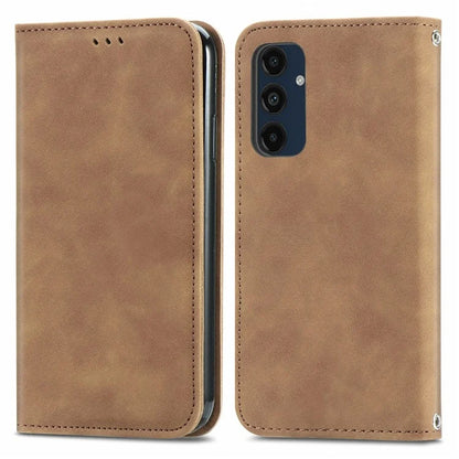 For Samsung Galaxy S24 FE Case Skin Touch Feeling Leather Wallet Phone Cover Magnetic Absorption