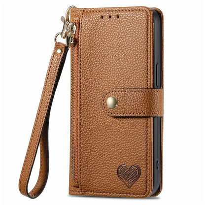 For Samsung Galaxy S24 FE Case RFID Blocking Zipper Pocket Leather Wallet Phone Cover