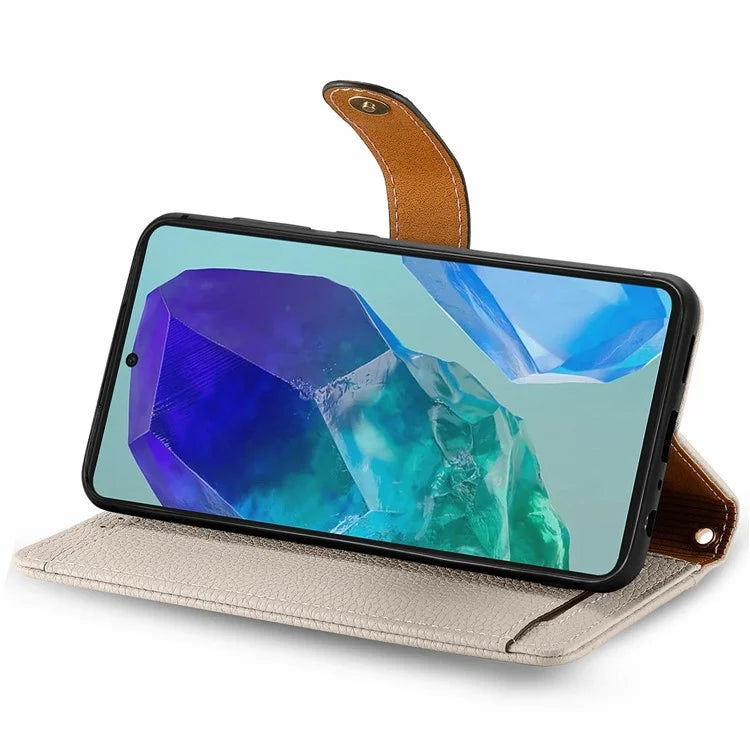 For Samsung Galaxy S24 FE Case RFID Blocking Zipper Pocket Leather Wallet Phone Cover