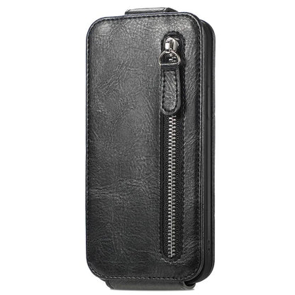 For Samsung Galaxy S24 FE Case Zipper Wallet Phone Leather Cover Vertical Flip Closing