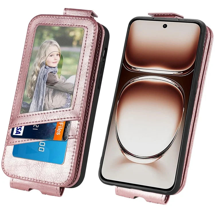 For Samsung Galaxy S24 FE Case Zipper Wallet Phone Leather Cover Vertical Flip Closing
