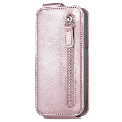 For Samsung Galaxy S24 FE Case Zipper Wallet Phone Leather Cover Vertical Flip Closing