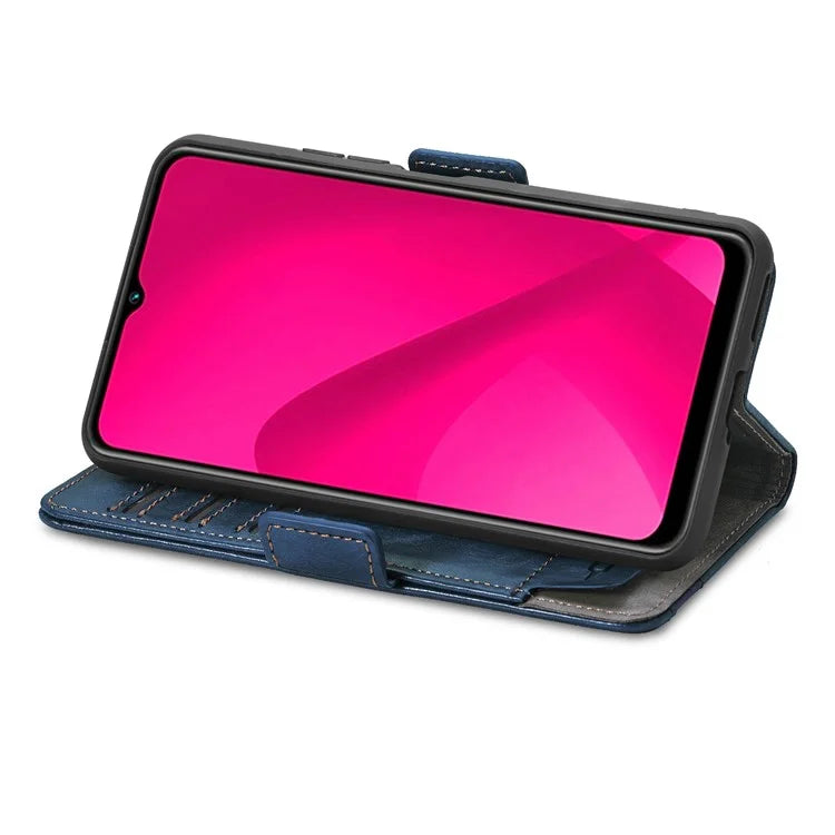 CASENEO 002 Series For Samsung Galaxy A06 Case Stand Wallet Splicing PU Leather Cover