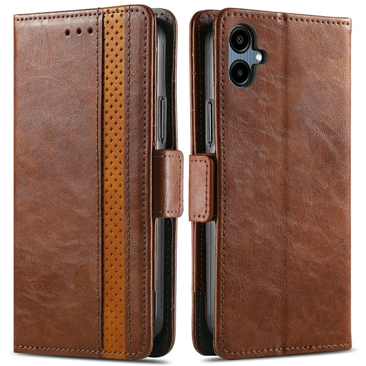 CASENEO 002 Series For Samsung Galaxy A06 Case Stand Wallet Splicing PU Leather Cover