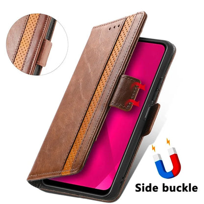 CASENEO 002 Series For Samsung Galaxy A06 Case Stand Wallet Splicing PU Leather Cover