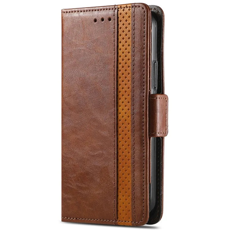 CASENEO 002 Series For Samsung Galaxy A06 Case Stand Wallet Splicing PU Leather Cover