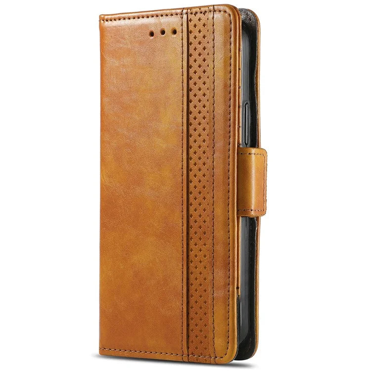 CASENEO 002 Series For Samsung Galaxy A06 Case Stand Wallet Splicing PU Leather Cover